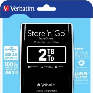 Disque Dur Externe 2 To HDD Verbatim
